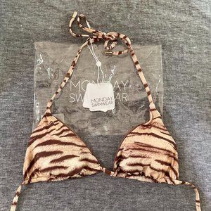 BRAND NEW Monday Swimwear - Palma Tiger Top